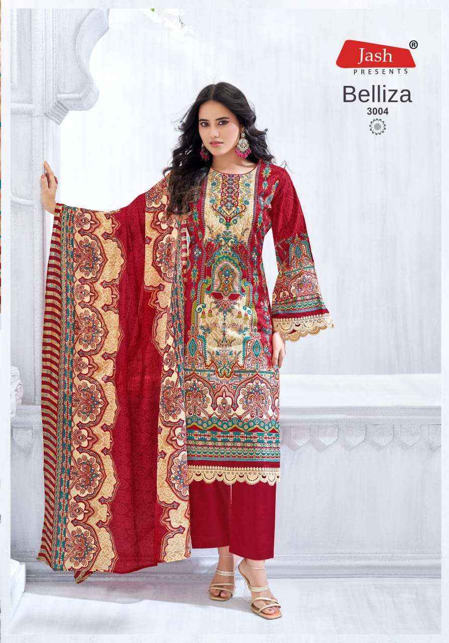 Jash Belliza Vol 3 Cotton Pakistani Salwar Kameez ( 10 pcs Catalogue )