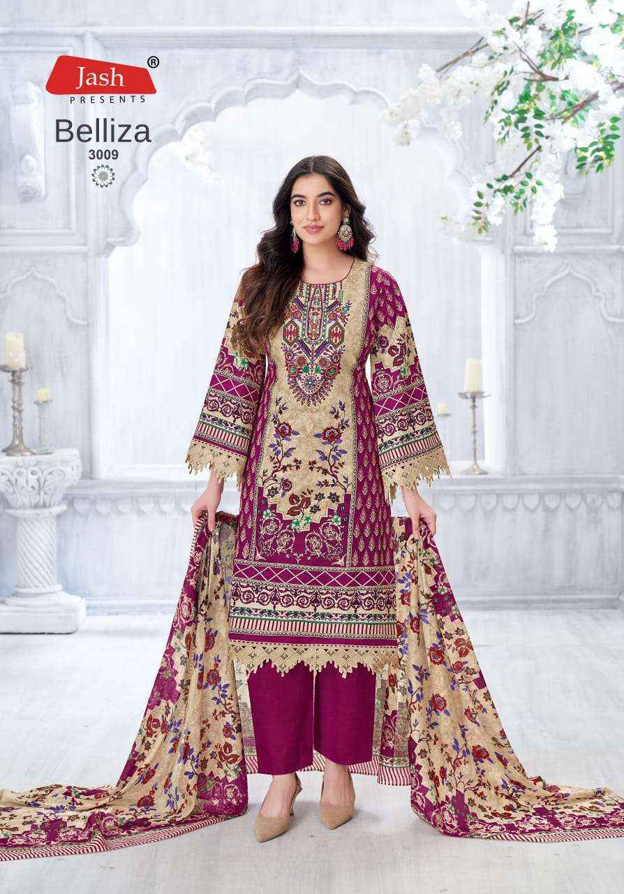 Jash Belliza Vol 3 Cotton Pakistani Salwar Kameez ( 10 pcs Catalogue )