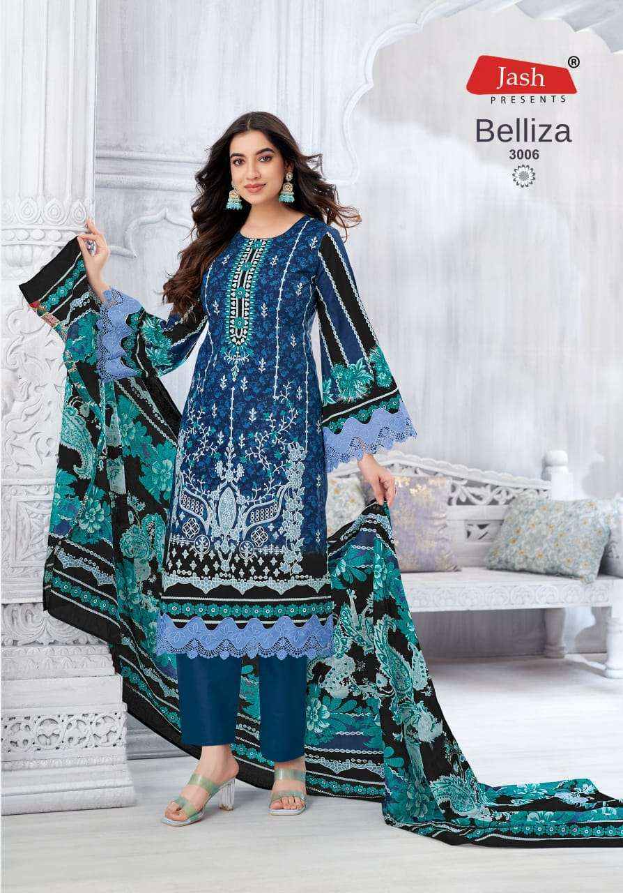 Jash Belliza Vol 3 Cotton Pakistani Salwar Kameez ( 10 pcs Catalogue )