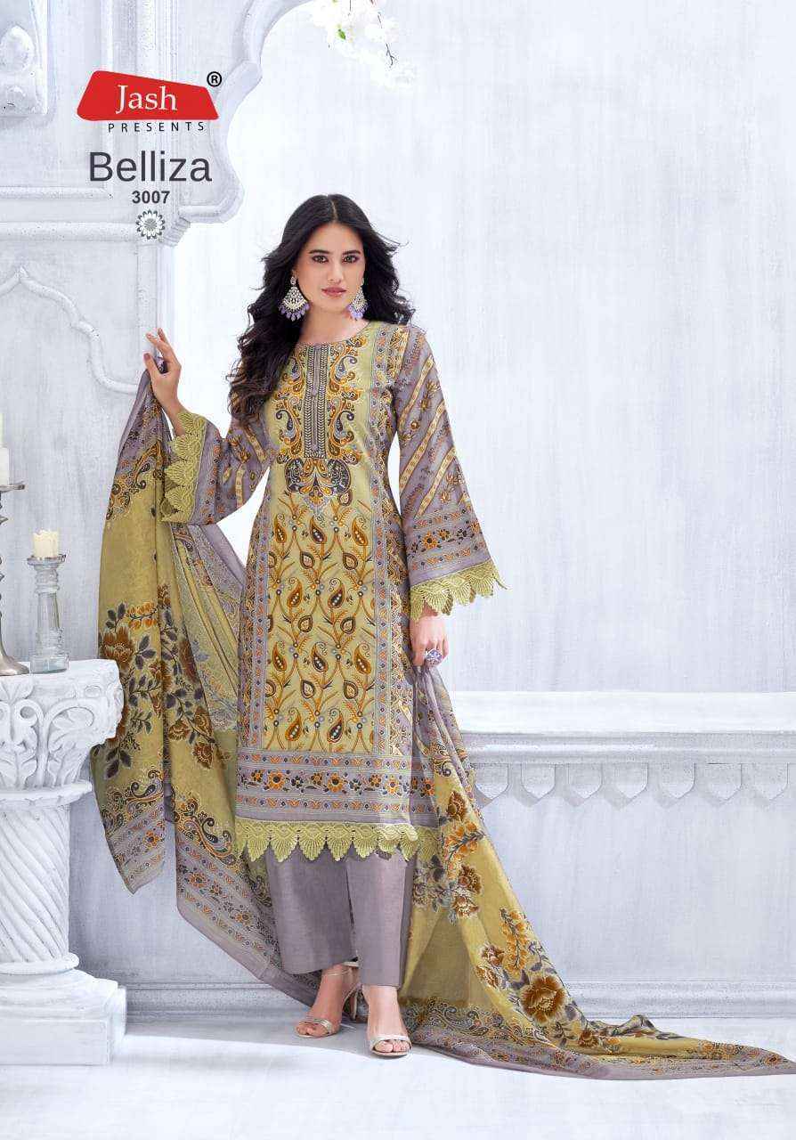 Jash Belliza Vol 3 Cotton Pakistani Salwar Kameez ( 10 pcs Catalogue )