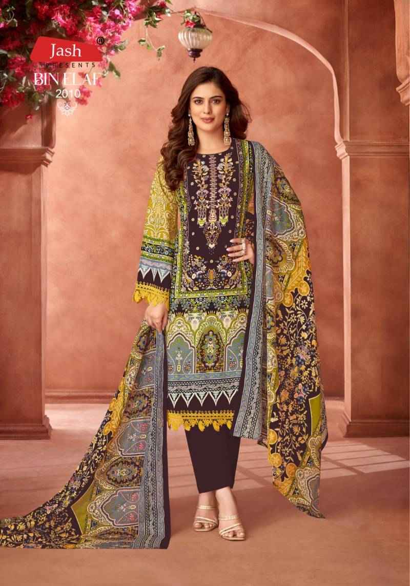 Jash Bin Elaf Vol 2 Cotton Pakistani Salwar Kameez New Catalog ( 10 Pcs Catalogue )