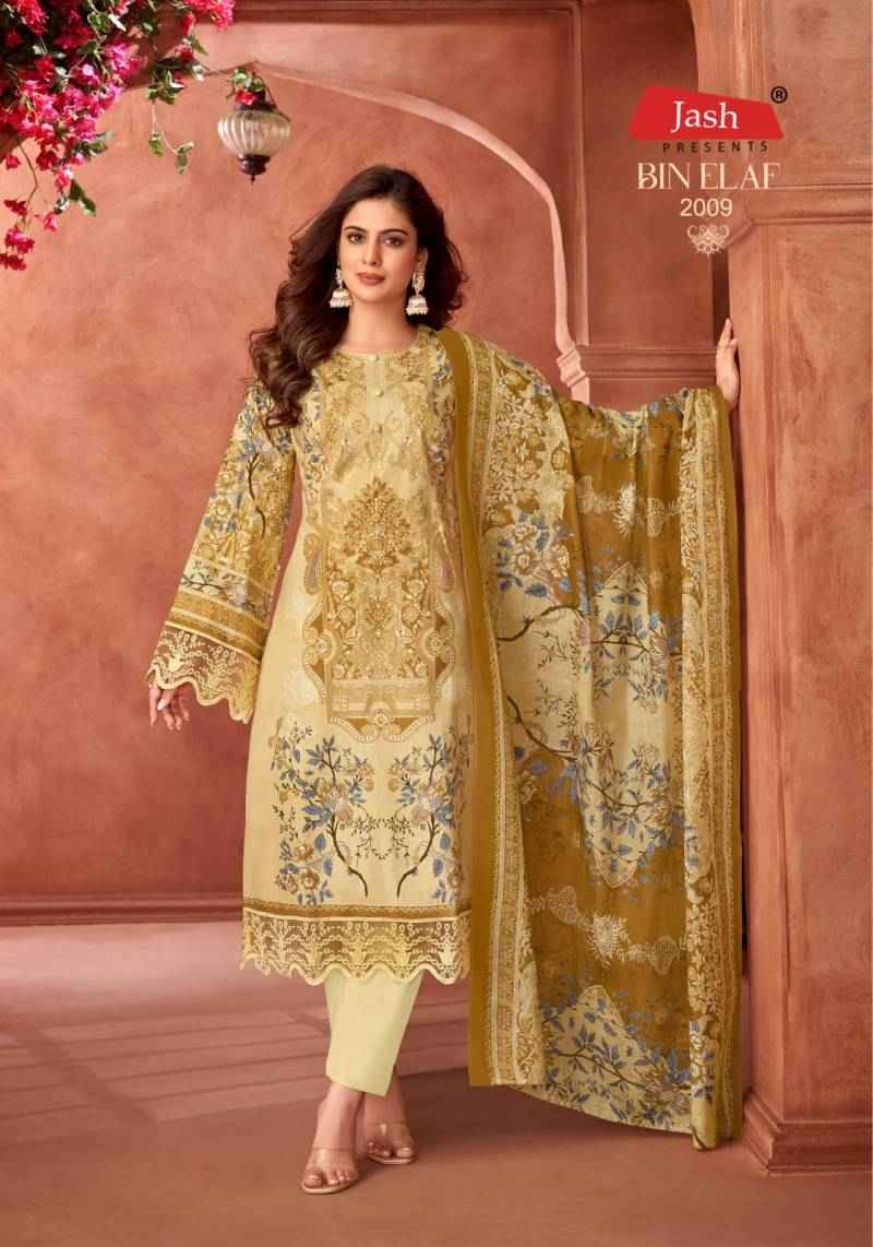 Jash Bin Elaf Vol 2 Cotton Pakistani Salwar Kameez New Catalog ( 10 Pcs Catalogue )