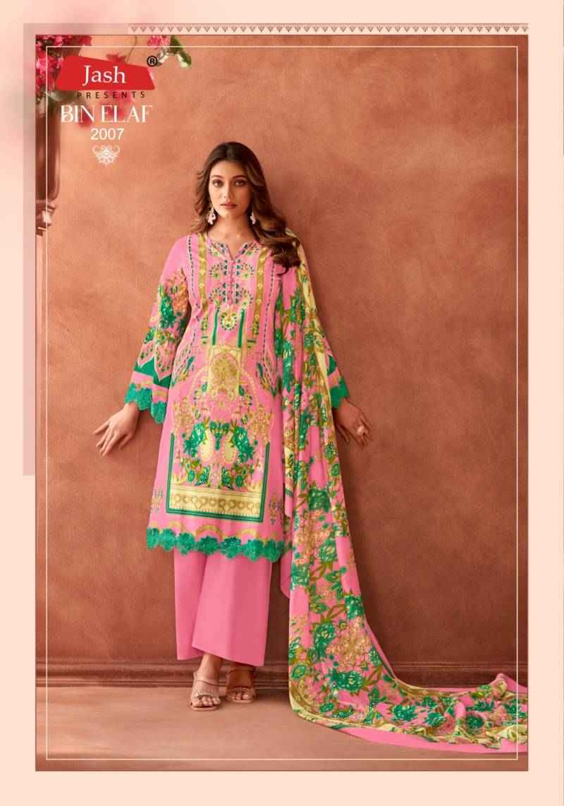 Jash Bin Elaf Vol 2 Cotton Pakistani Salwar Kameez New Catalog ( 10 Pcs Catalogue )