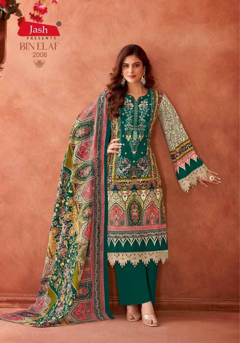 Jash Bin Elaf Vol 2 Cotton Pakistani Salwar Kameez New Catalog ( 10 Pcs Catalogue )