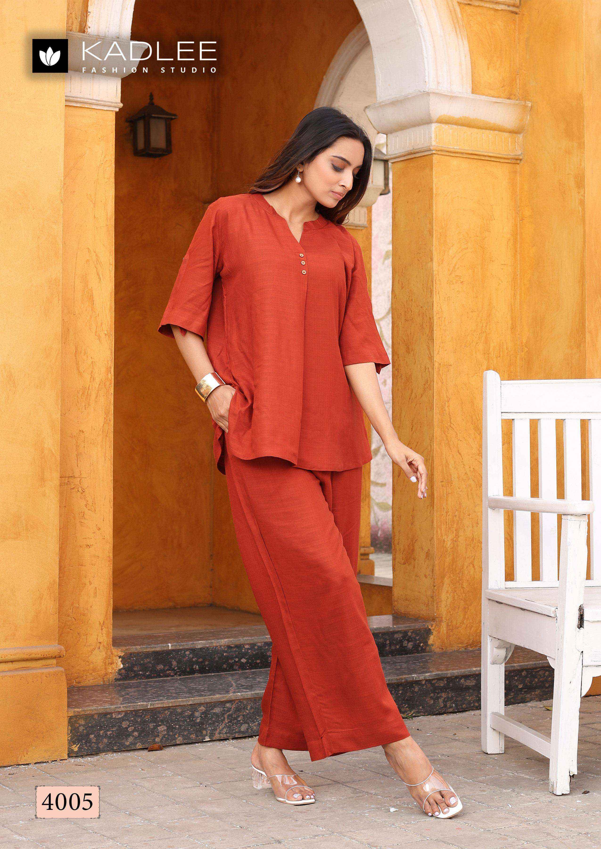 Kadlee Olivia Rayon Co Ord Set Wholesale Price (  6 pcs Catalogue )
