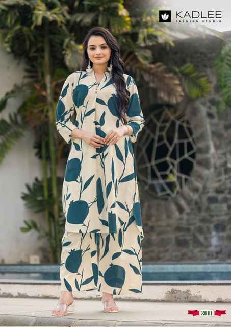 Kadlee Rosy Rayon Co Ord Set Wholesale Price ( 5 Pcs Catalog )