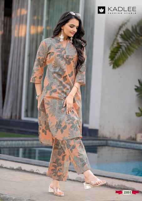 Kadlee Rosy Rayon Co Ord Set Wholesale Price ( 5 Pcs Catalog )