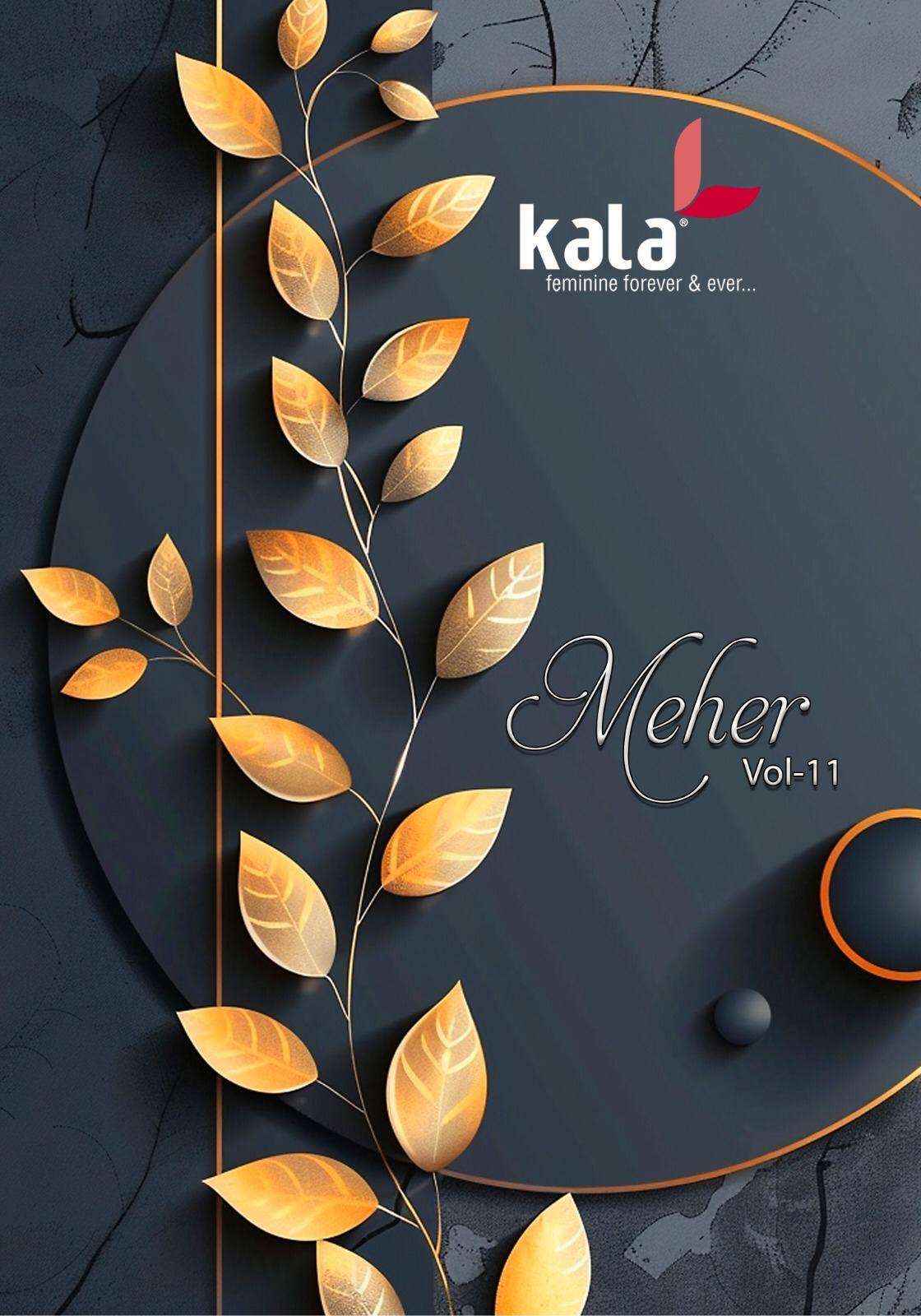Kala Meher Vol 11 Cotton Salwar KameezWholesale Price ( 12 Pcs Catalogue )