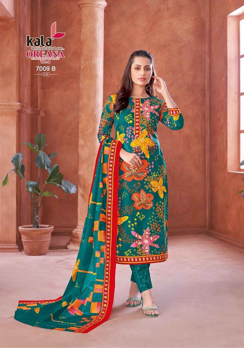 Kala Oreana Vol 8 Cotton Dress Material Wholesale Price ( 12 pcs Catalogue )