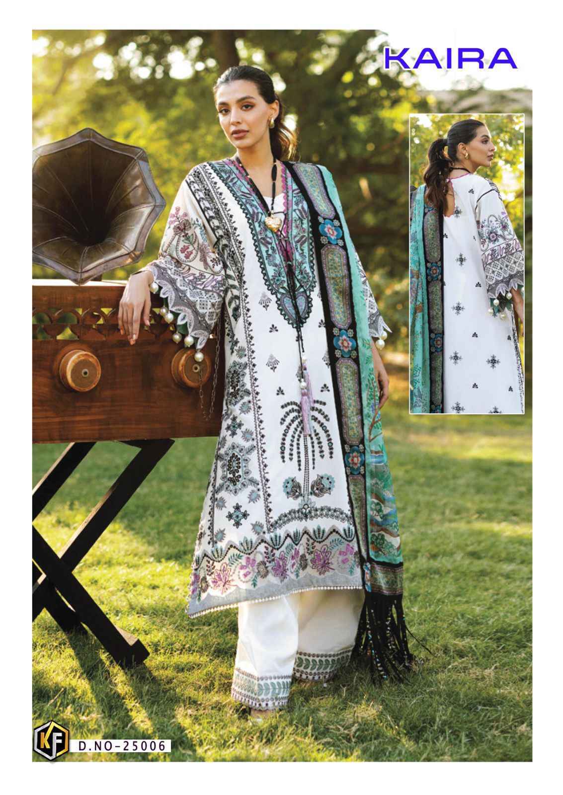 Keval Fab Kaira Vol 25 Cotton Pakistani Suits Wholesale ( 6 pcs Catalogue )