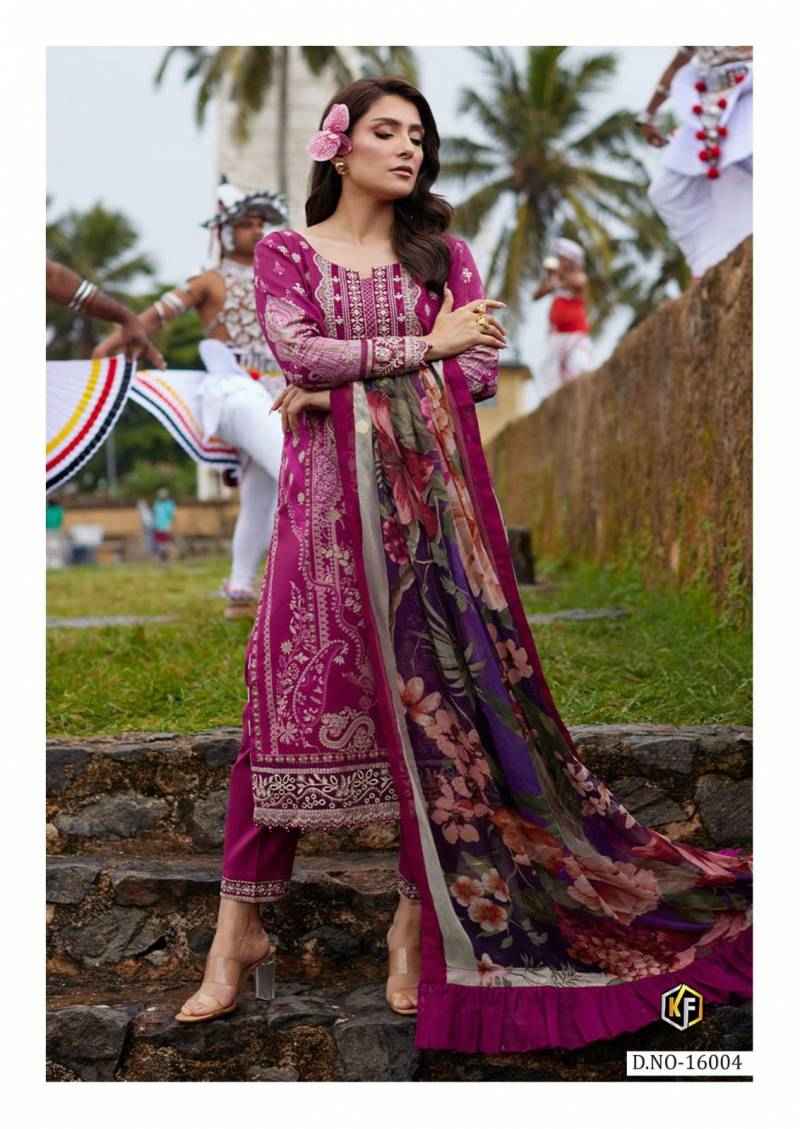 Keval Maryum And Maria Vol 16 Cotton Pakistani Suits Wholesale Price ( 6 Pcs Catalogue )