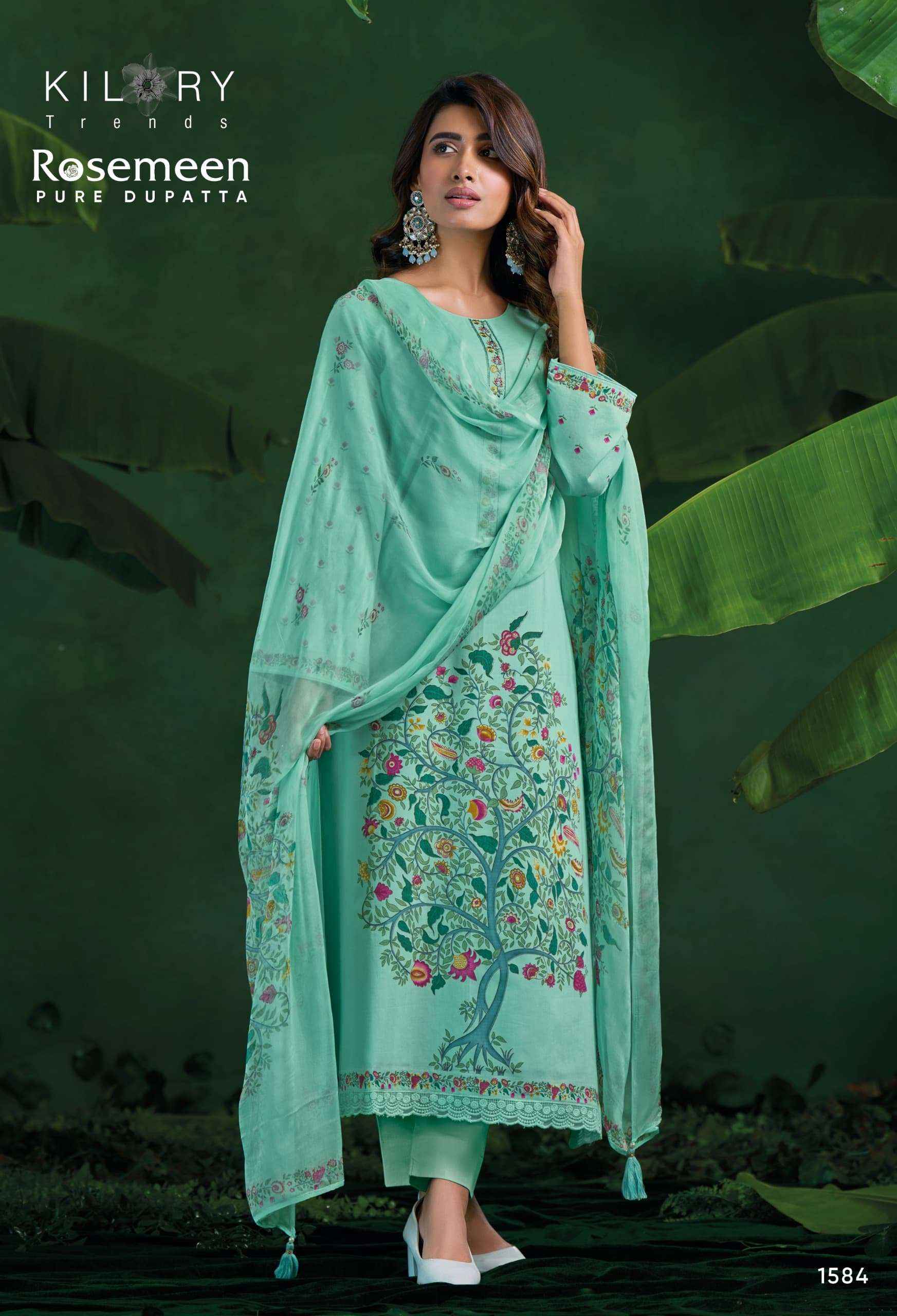 Kilory Rosemeen Cotton Dress Material Wholesale Price ( 4 Pcs Catalogue )