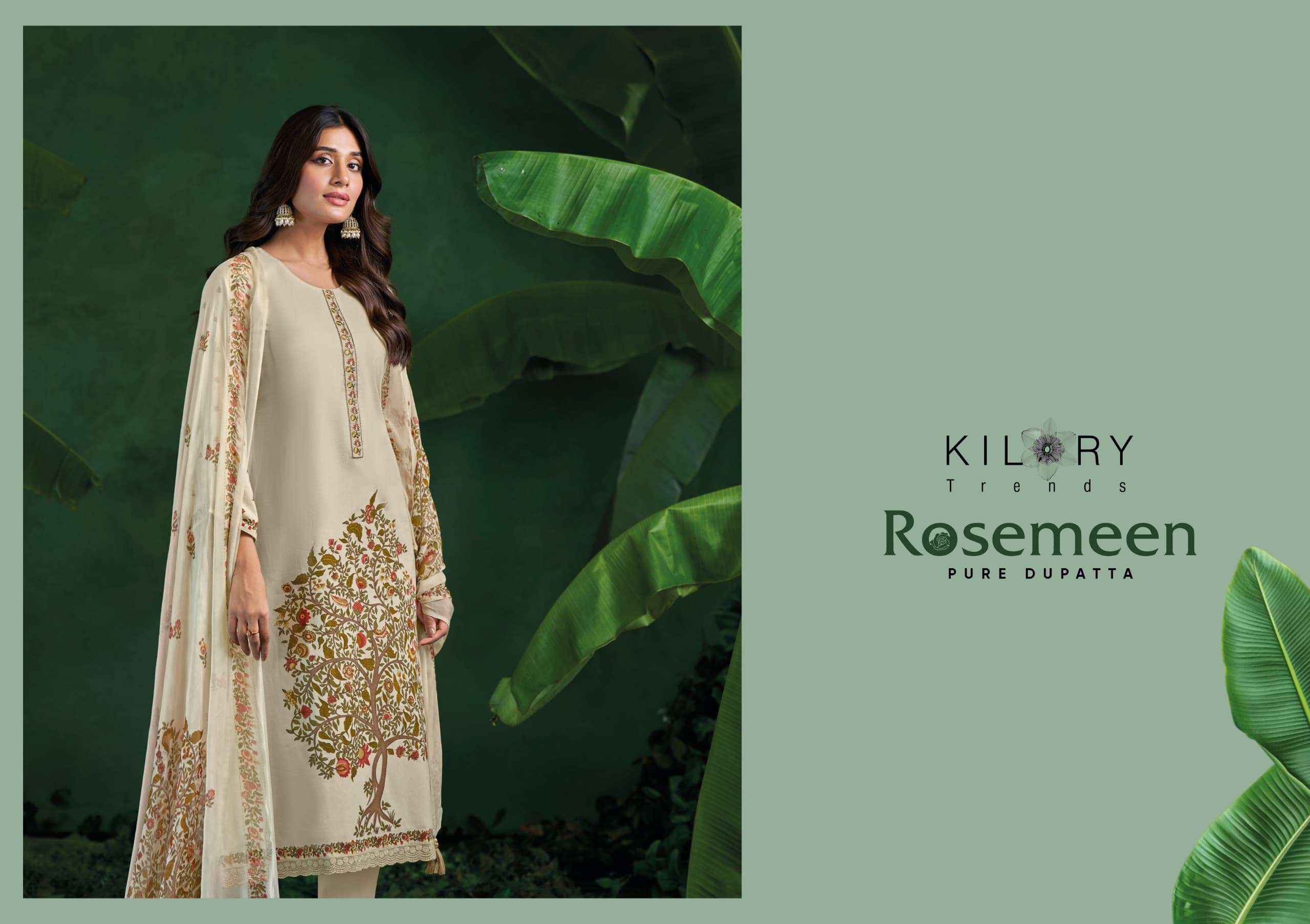 Kilory Rosemeen Cotton Dress Material Wholesale Price ( 4 Pcs Catalogue )