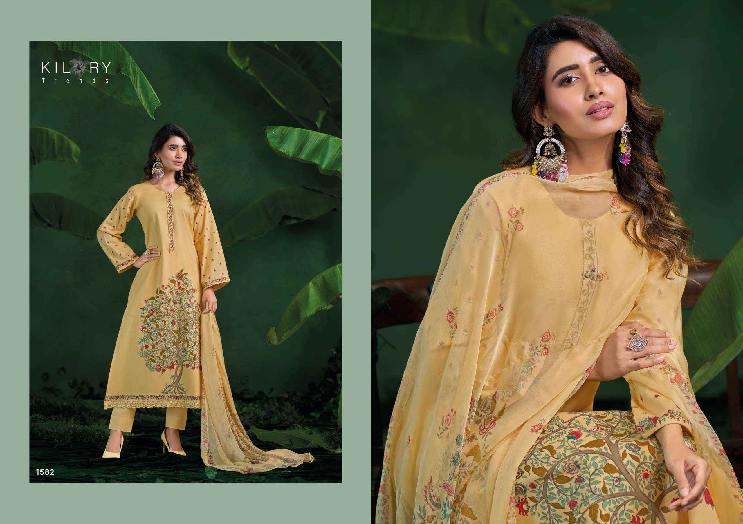 Kilory Rosemeen Cotton Dress Material Wholesale Price ( 4 Pcs Catalogue )