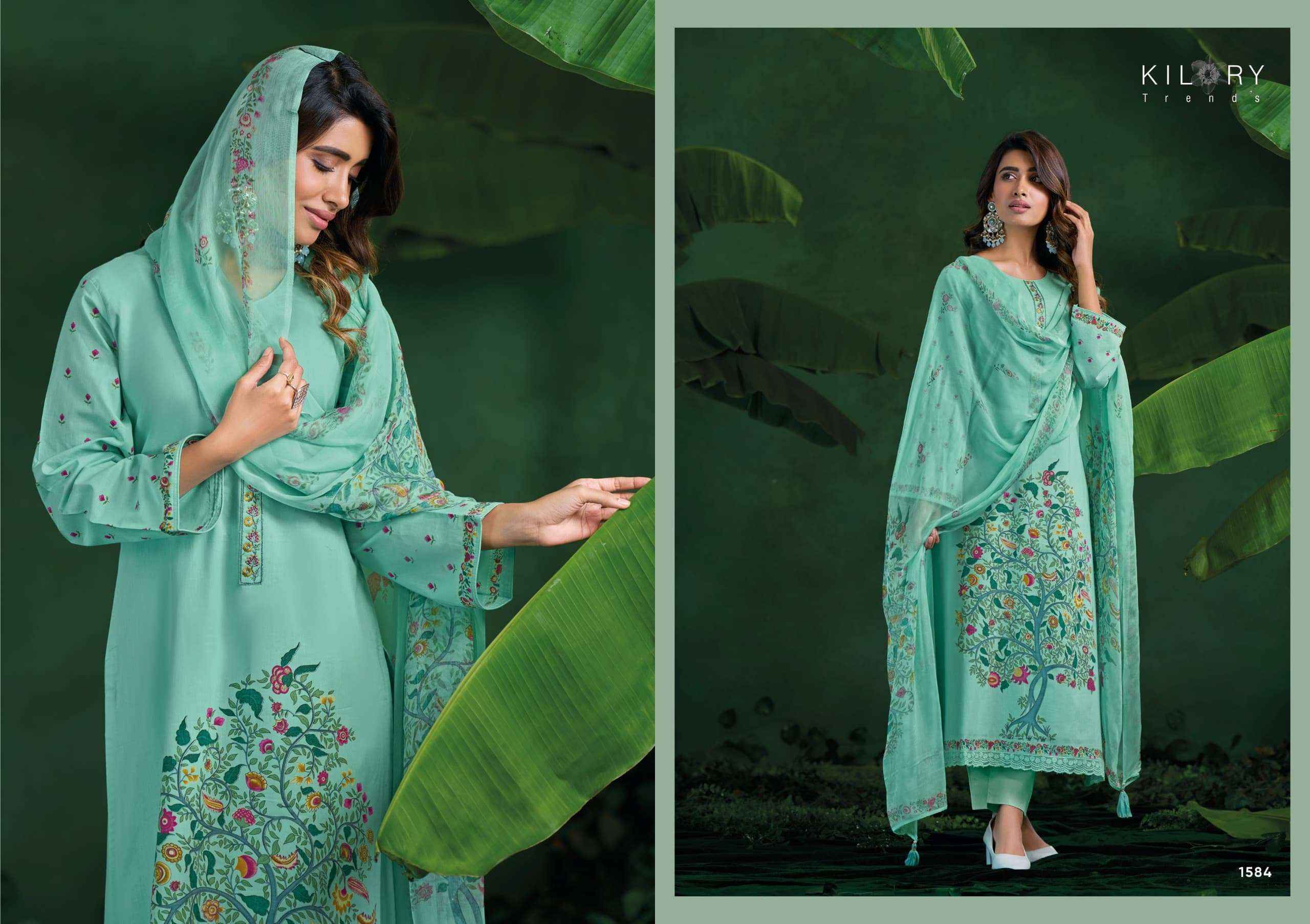 Kilory Rosemeen Cotton Dress Material Wholesale Price ( 4 Pcs Catalogue )