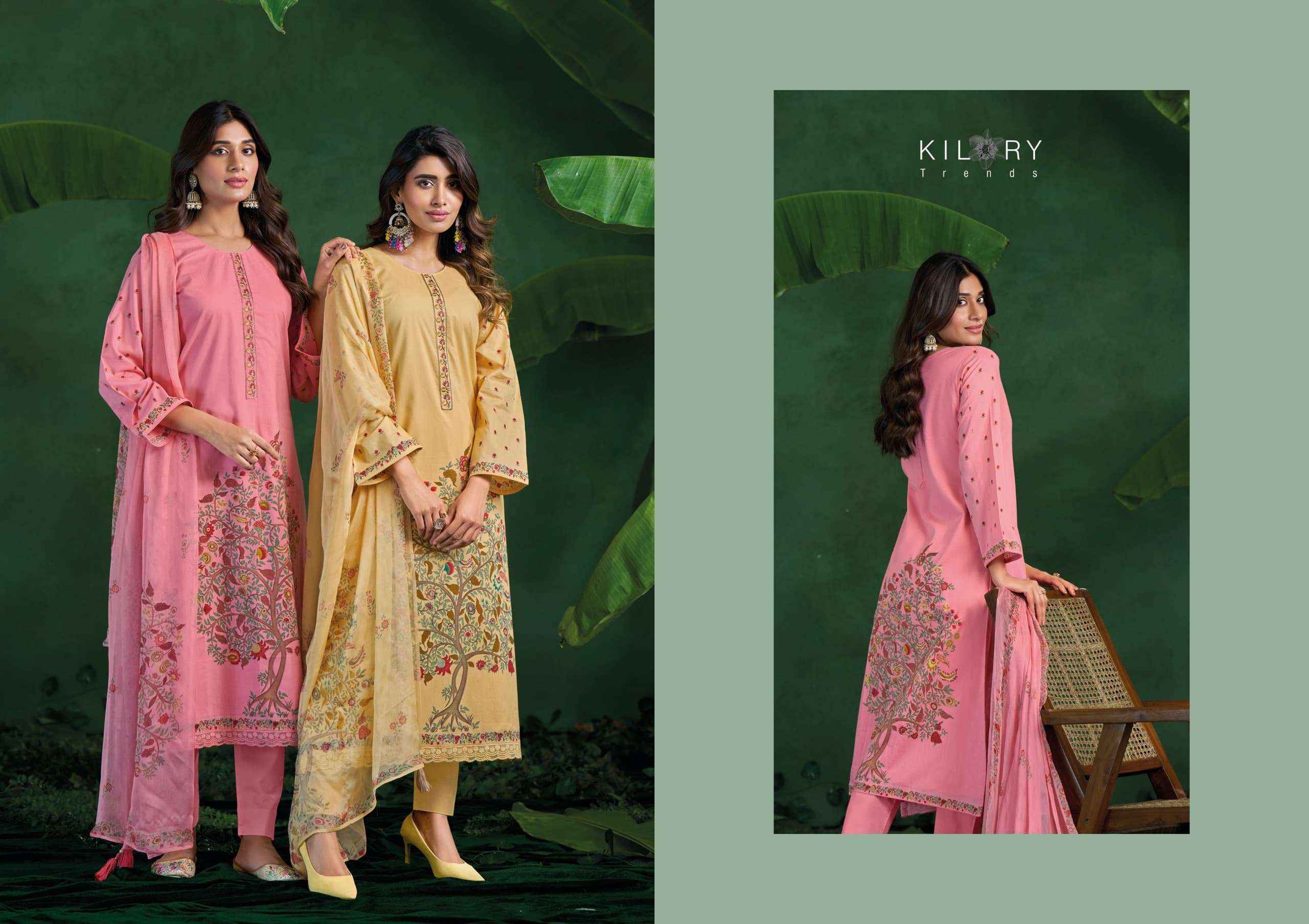 Kilory Rosemeen Cotton Dress Material Wholesale Price ( 4 Pcs Catalogue )