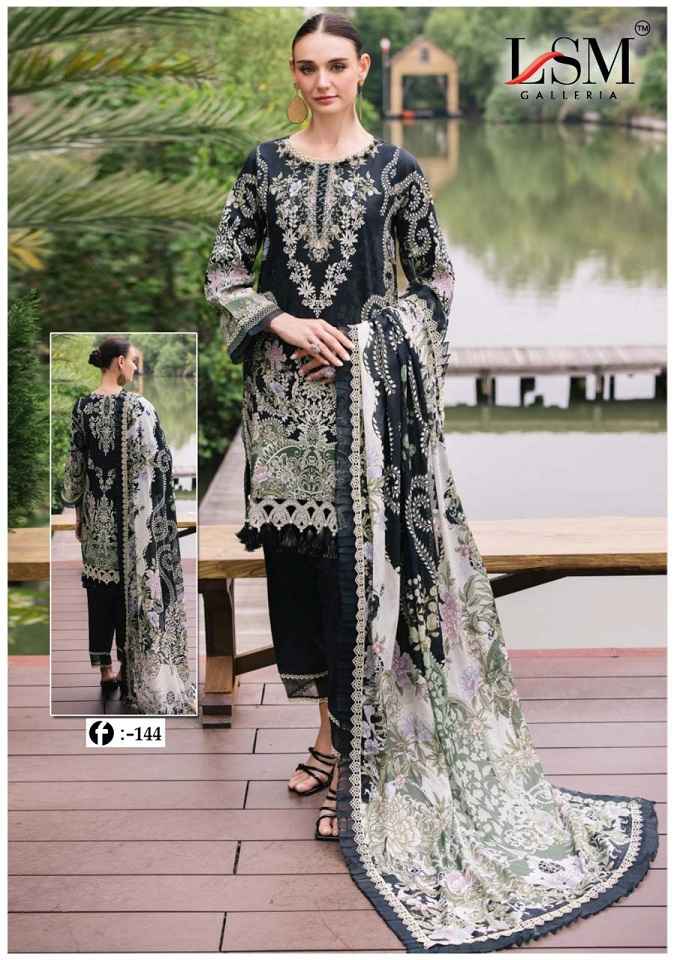 LSM Galleria Firdous Queen Lawn Vol 14 Lawn Cotton Dress Material ( 6 pcs Catalogue )