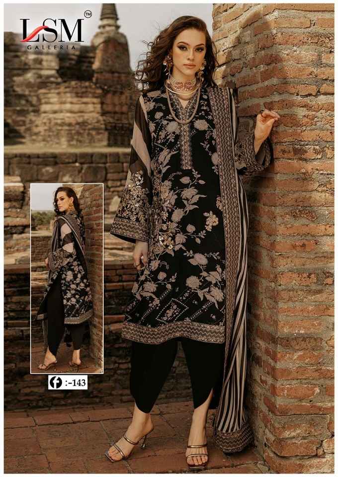 LSM Galleria Firdous Queen Lawn Vol 14 Lawn Cotton Dress Material ( 6 pcs Catalogue )