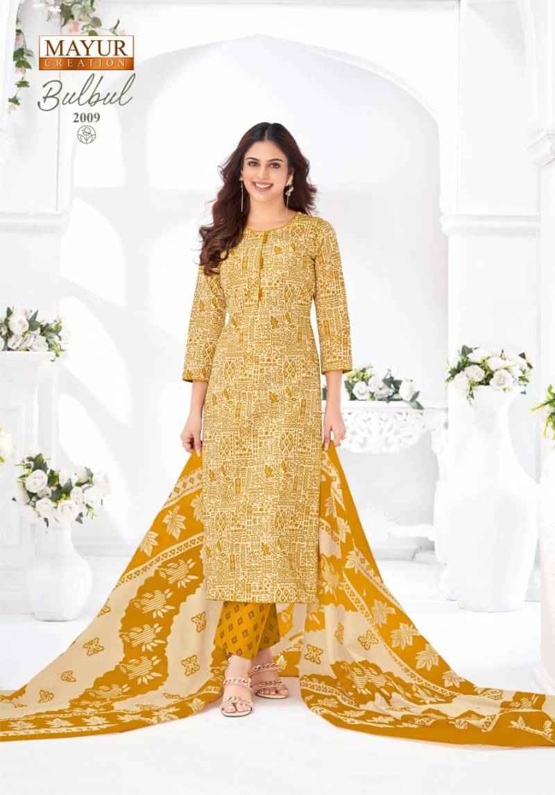 Mayur Bulbul Vol 2 Cotton Printed Wholesale Ladies Dress Material ( 10 Pcs Catalogue )