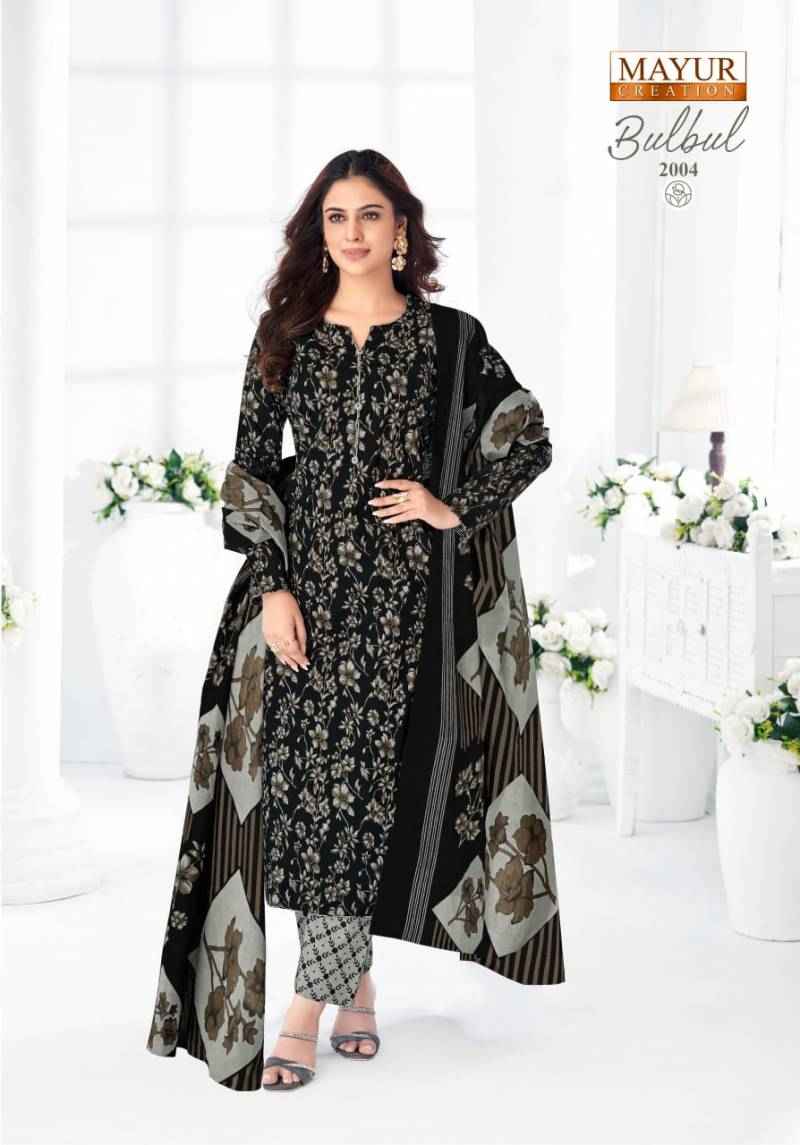 Mayur Bulbul Vol 2 Cotton Printed Wholesale Ladies Dress Material ( 10 Pcs Catalogue )