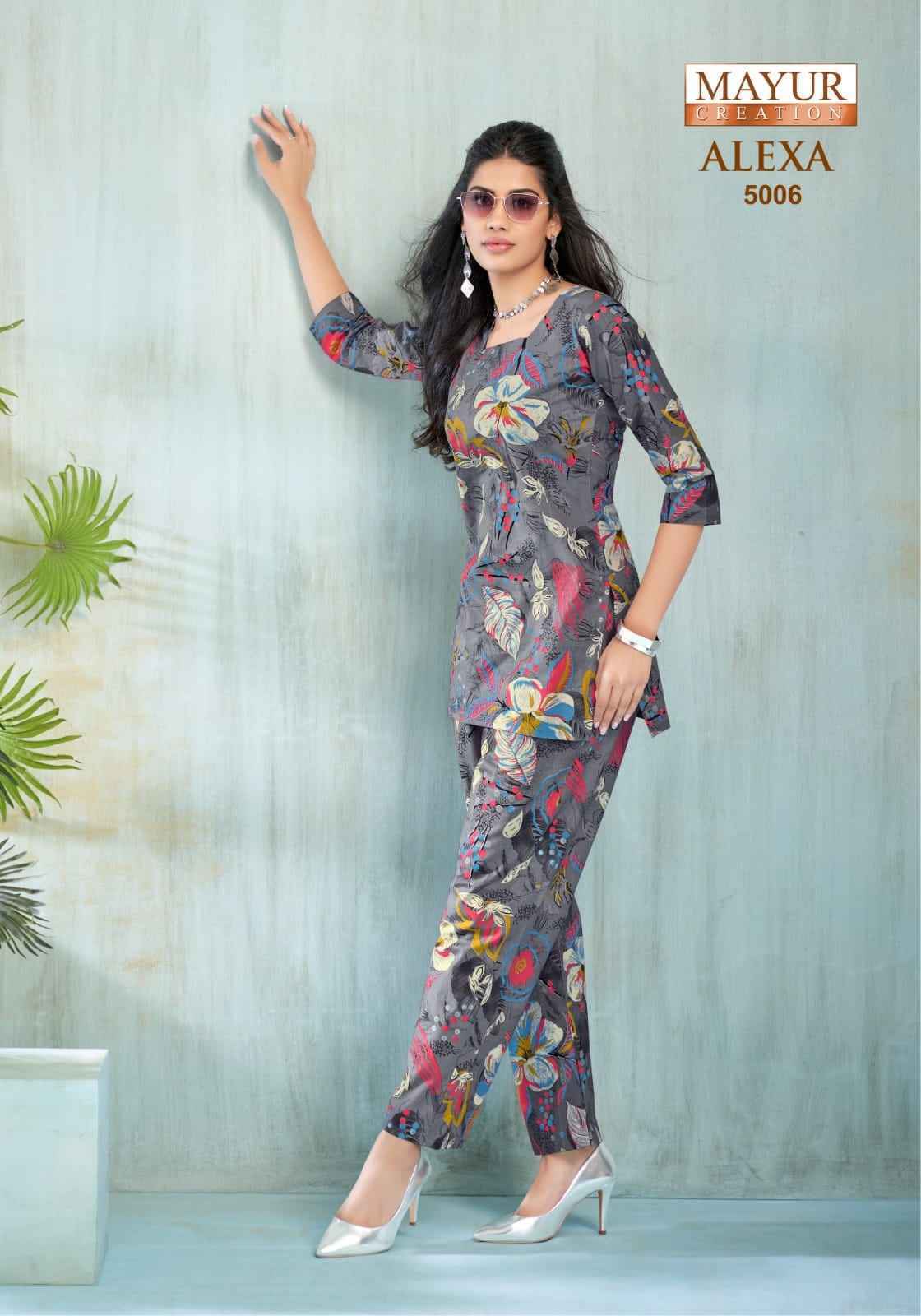 Mayur Creation Alexa Vol 5 Cotton Cord Set Wholesale Price ( 10 Pcs Catalog )