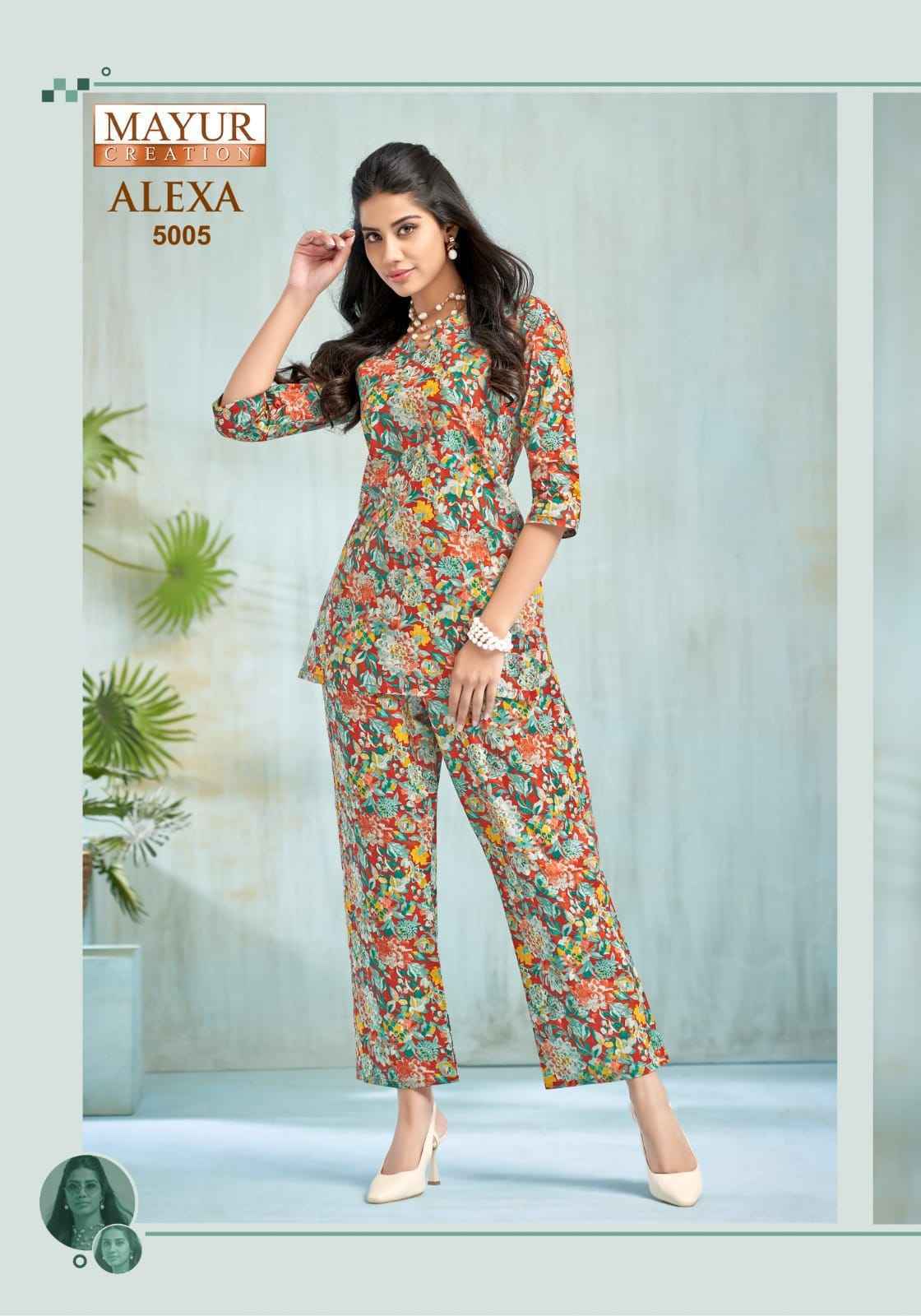 Mayur Creation Alexa Vol 5 Cotton Cord Set Wholesale Price ( 10 Pcs Catalog )