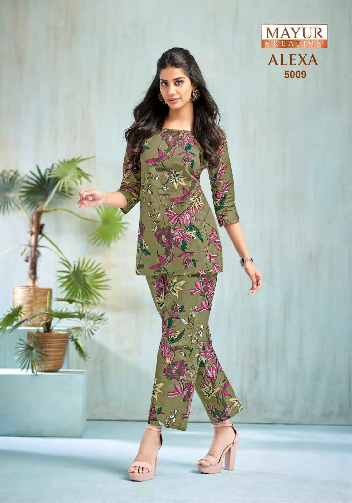Mayur Creation Alexa Vol 5 Cotton Cord Set Wholesale Price ( 10 Pcs Catalog )