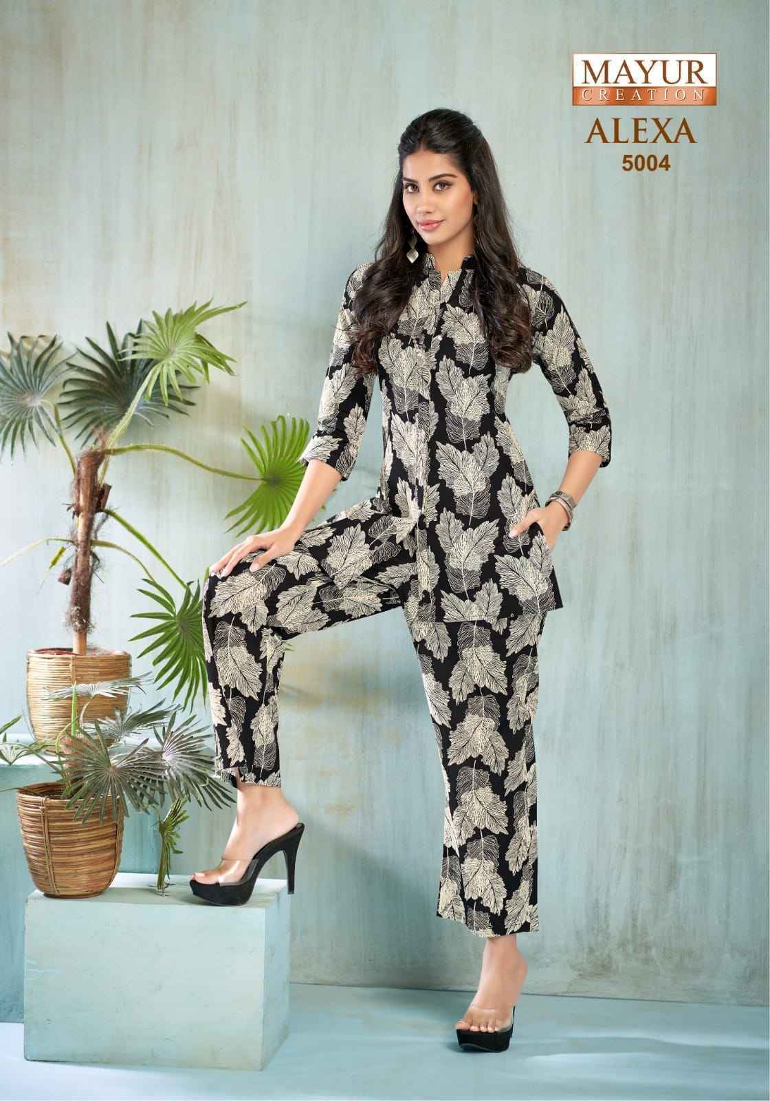 Mayur Creation Alexa Vol 5 Cotton Cord Set Wholesale Price ( 10 Pcs Catalog )