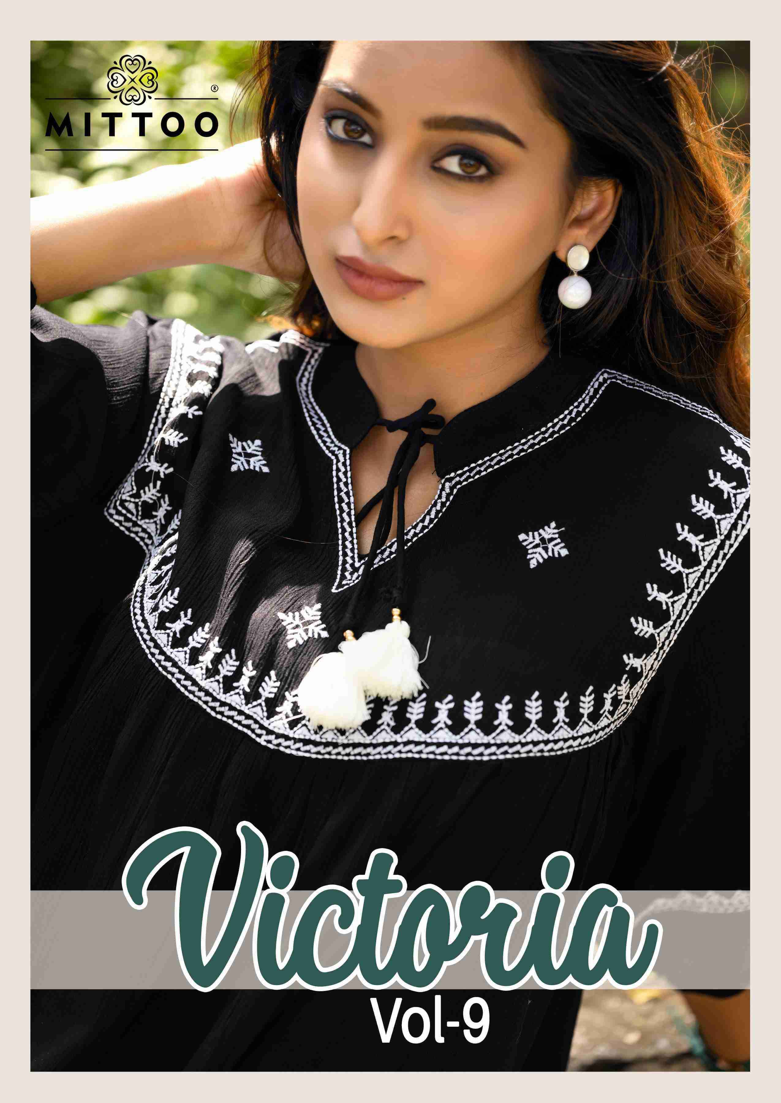 Mittoo Victoria Vol 9 Rayon Short Tops Wholesale Price ( 6 Pcs Catalogue )