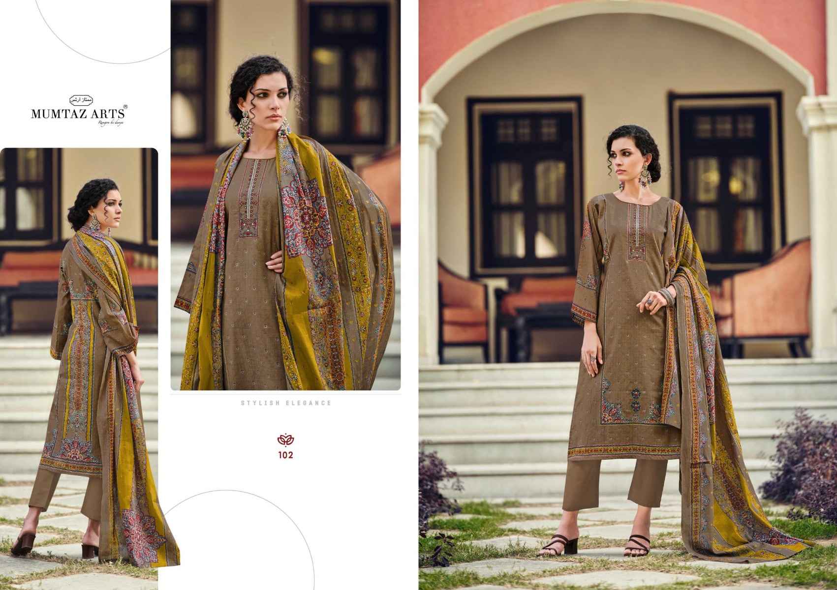 Mumtaz Arts Paradise Viscose Cotton Digital Printed Dress Material ( 6 Pcs Catalogue )