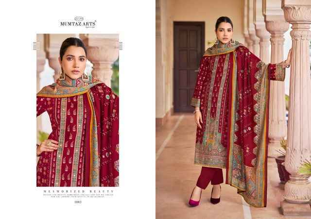 Mumtaz Arts Safarnama Viscouse Musline Suits Wholesale Price ( 4 pcs catalogue )