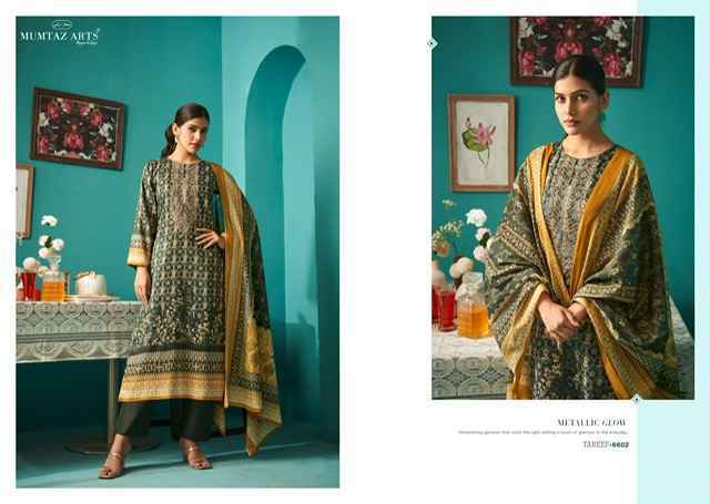 Mumtaz Arts Tareef Jam Satin Dress Material Wholesale Price ( 6 pcs Catalogue )
