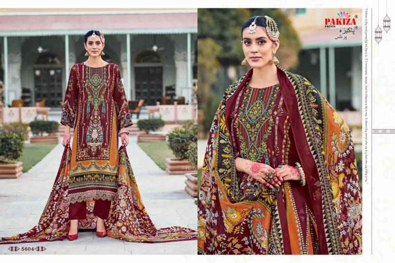 Pakiza Prints Nazakat Vol 56 Kashmiri Lawn Pakistani Suits ( 10 Pcs Catalogue )