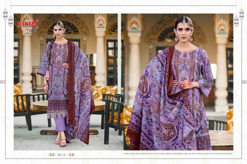Pakiza Prints Nazakat Vol 56 Kashmiri Lawn Pakistani Suits ( 10 Pcs Catalogue )