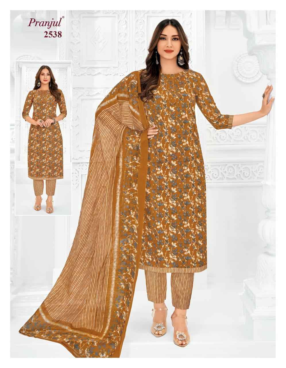 Pranjul Priyanka Vol 25 Readymade Cotton Salwar Suits ( 30 pcs Catalogue )