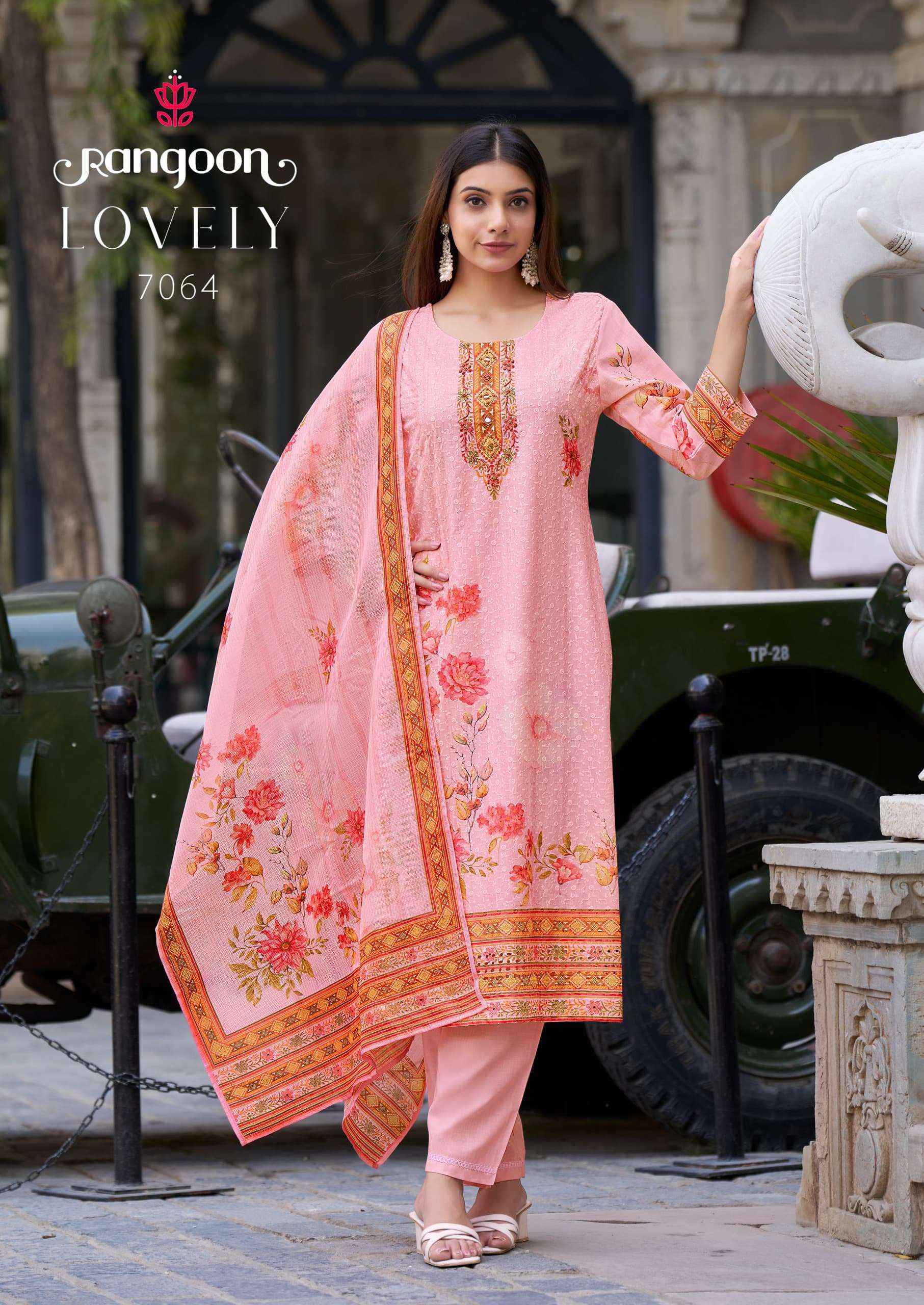 Rangoon Lovely Cotton Kurti Combo Set Wholesale Rate ( 8 Pcs Catalog )