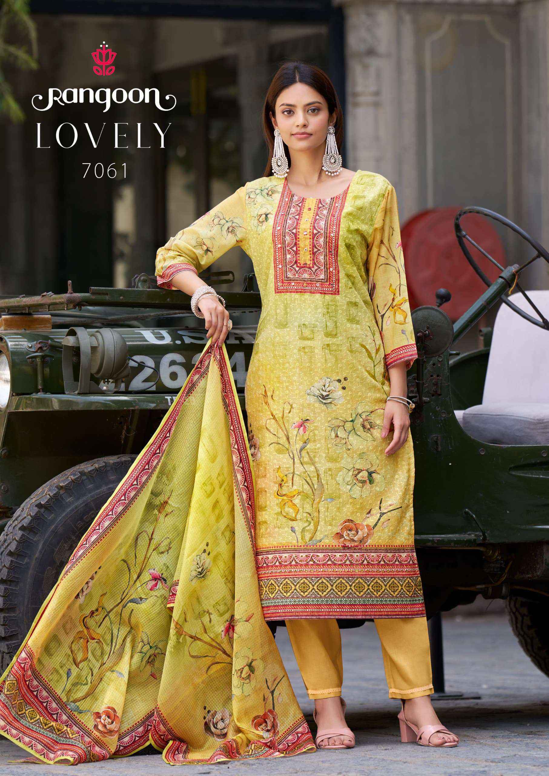 Rangoon Lovely Cotton Kurti Combo Set Wholesale Rate ( 8 Pcs Catalog )