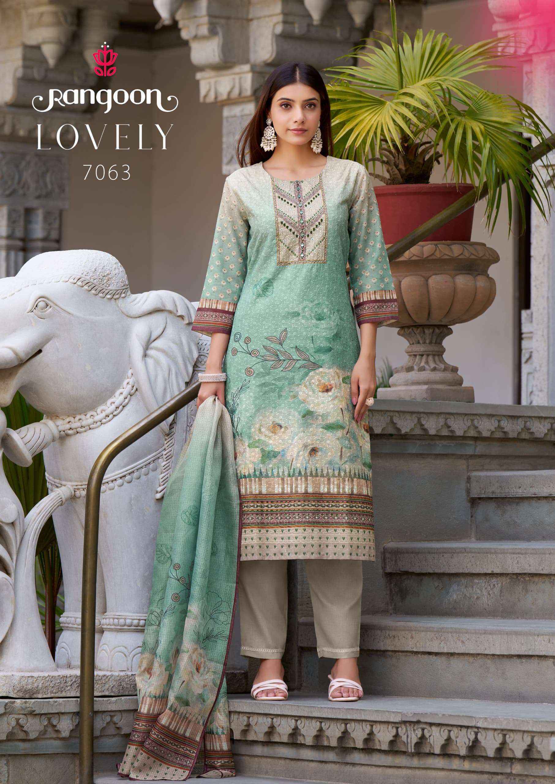 Rangoon Lovely Cotton Kurti Combo Set Wholesale Rate ( 8 Pcs Catalog )