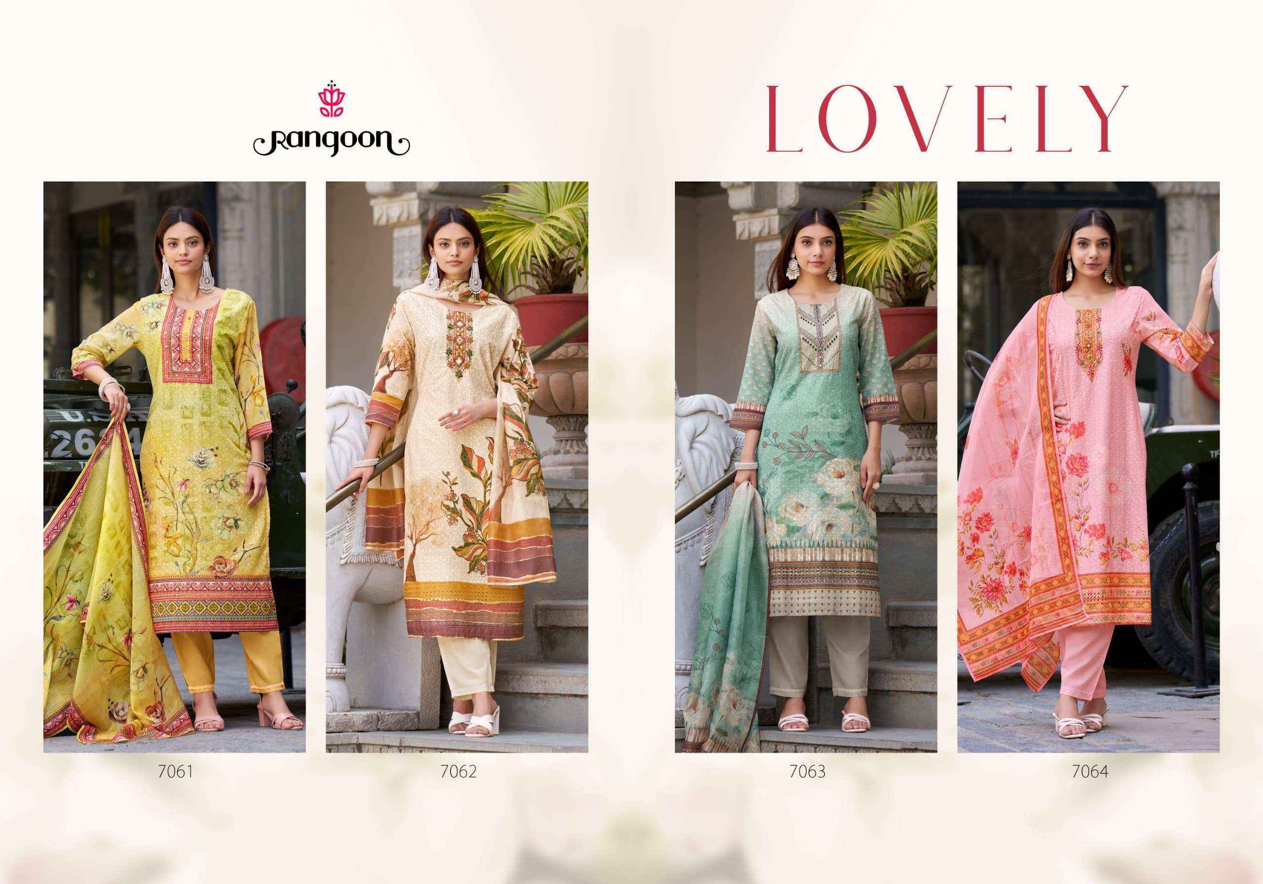 Rangoon Lovely Cotton Kurti Combo Set Wholesale Rate ( 8 Pcs Catalog )