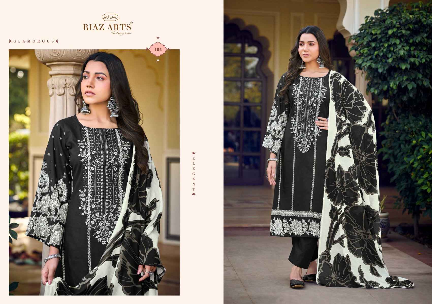 Riaz Arts Musafir Vol 22 Lawn Cotton Pakistani Suits ( 6 pcs Catalogue )