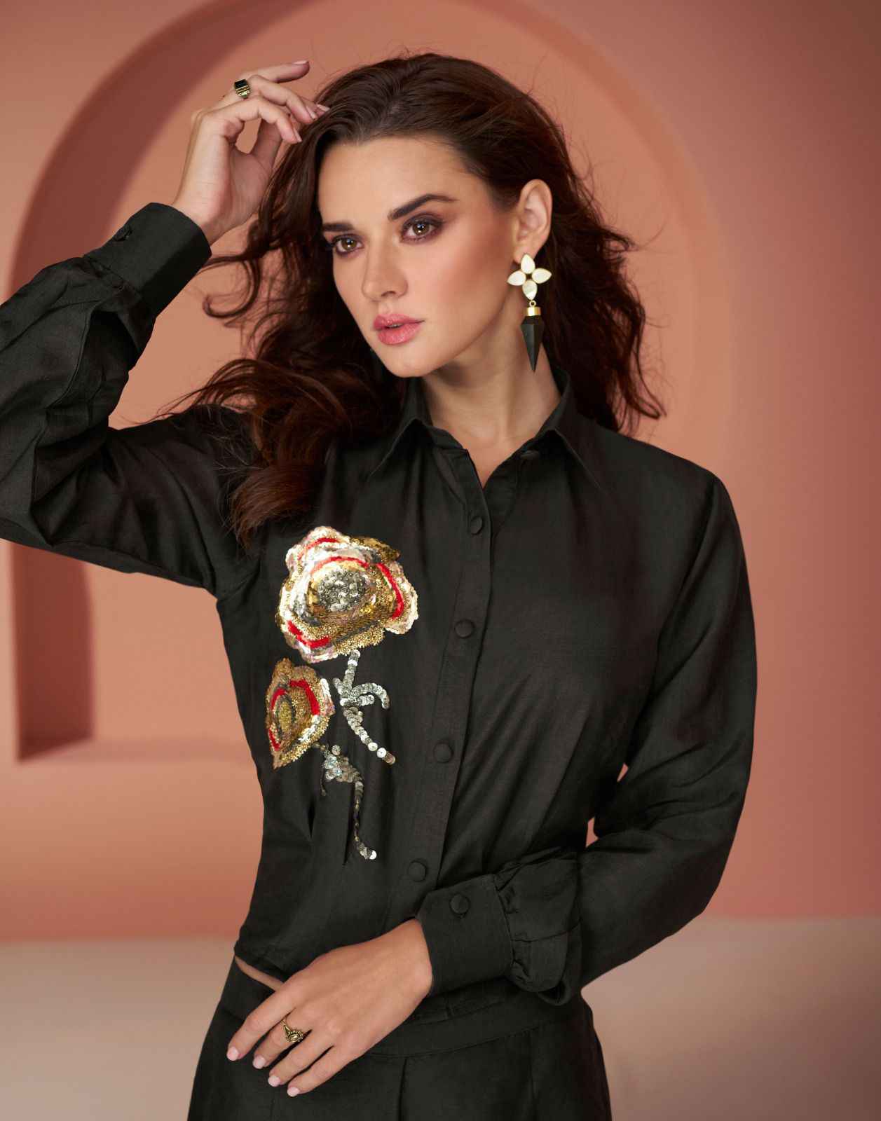 Sayuri Designer Pearl Silk Readymade Co Ord Set Wholesale Rate ( 5 Pcs Catalog )