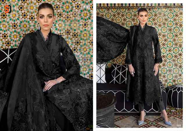 Shraddha Designer Maria-B Lawn Cotton Pakistani Suits ( 8 pcs Catalogue )