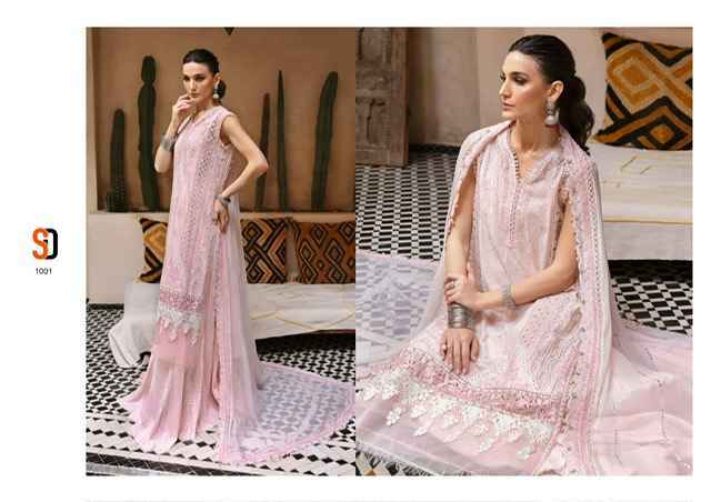Shraddha Designer Maria-B Lawn Cotton Pakistani Suits ( 8 pcs Catalogue )