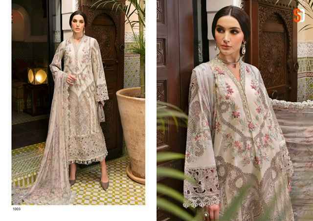Shraddha Designer Maria-B Lawn Cotton Pakistani Suits ( 8 pcs Catalogue )