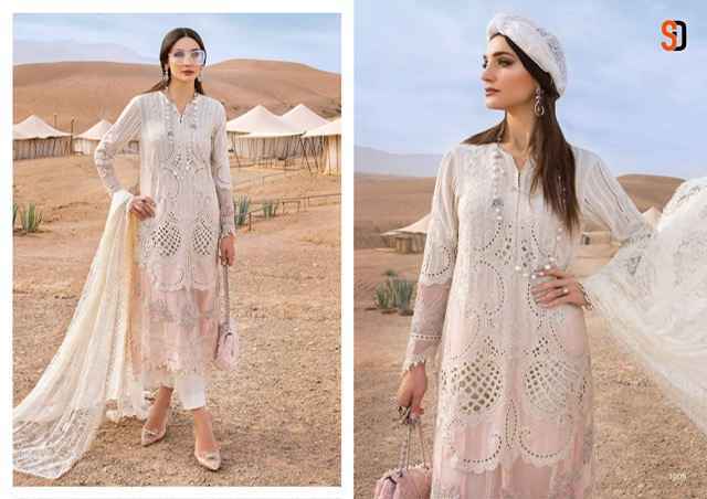 Shraddha Designer Maria-B Lawn Cotton Pakistani Suits ( 8 pcs Catalogue )