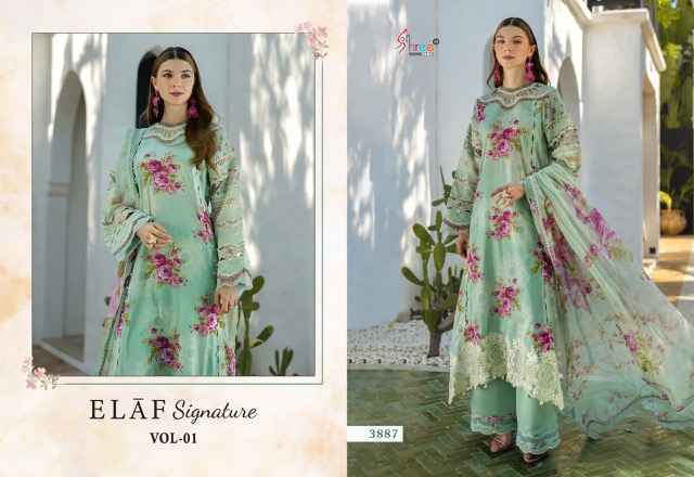 Shree Fabs Elaf Signature Vol 1 Viscouse Pakistani Suits ( 6 pcs Catalogue )