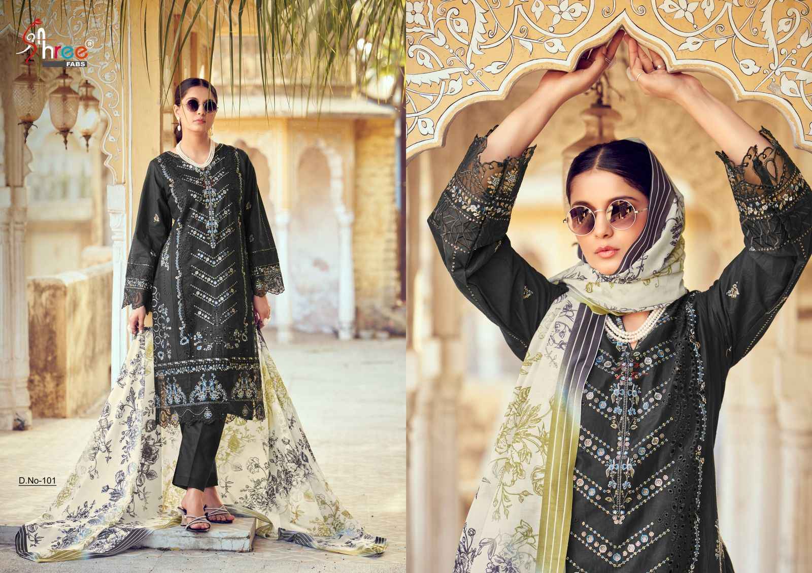 Shree Fabs Tasrif Vol 2 Cotton Pakistani Suits ( 6 pcs Catalogue )