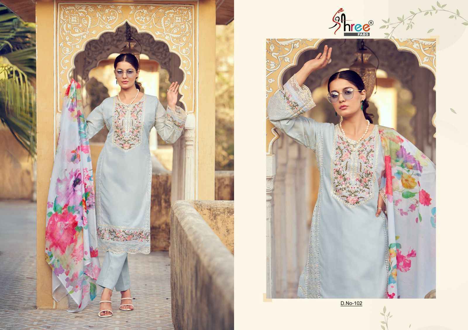 Shree Fabs Tasrif Vol 2 Cotton Pakistani Suits ( 6 pcs Catalogue )