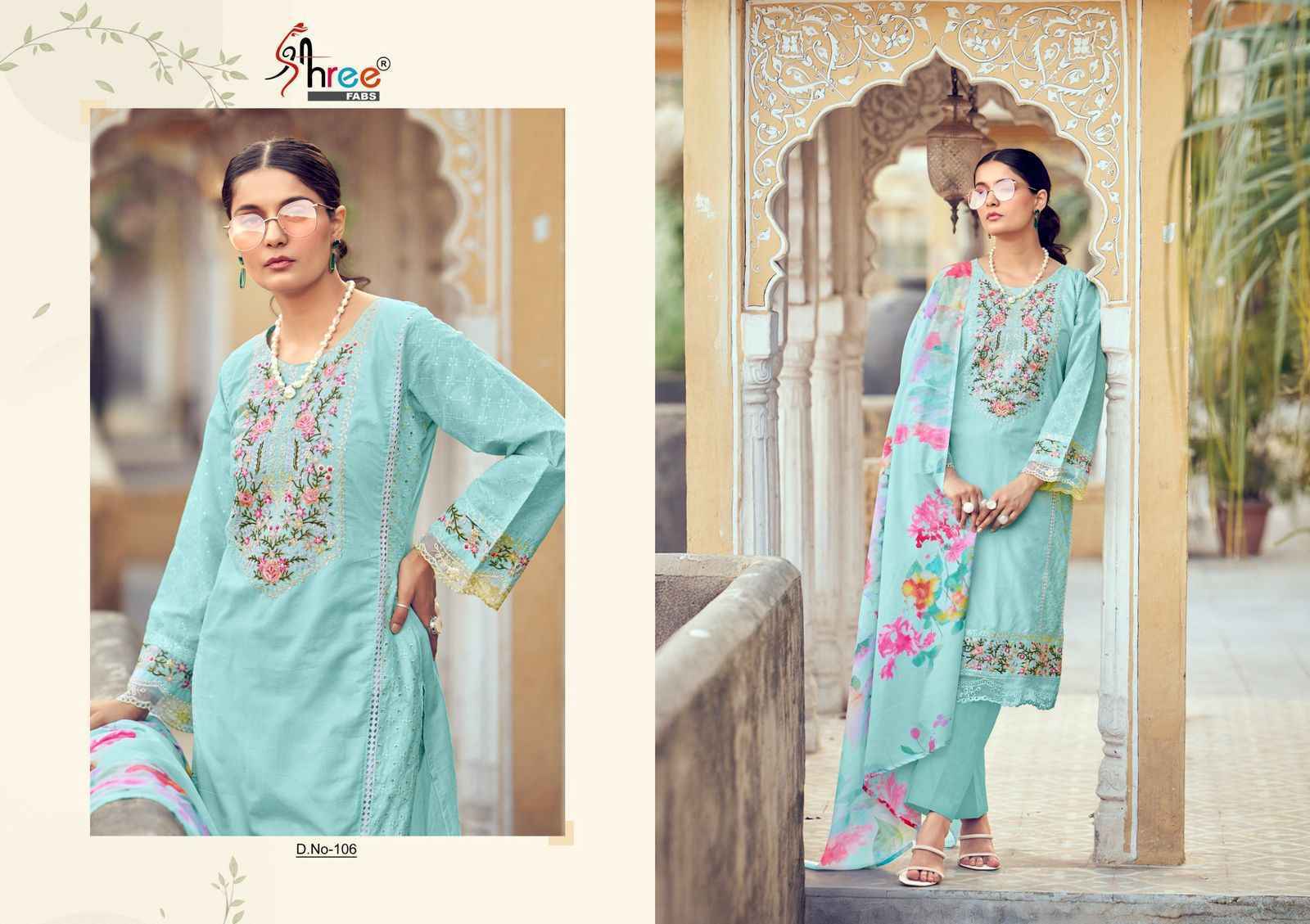 Shree Fabs Tasrif Vol 2 Cotton Pakistani Suits ( 6 pcs Catalogue )