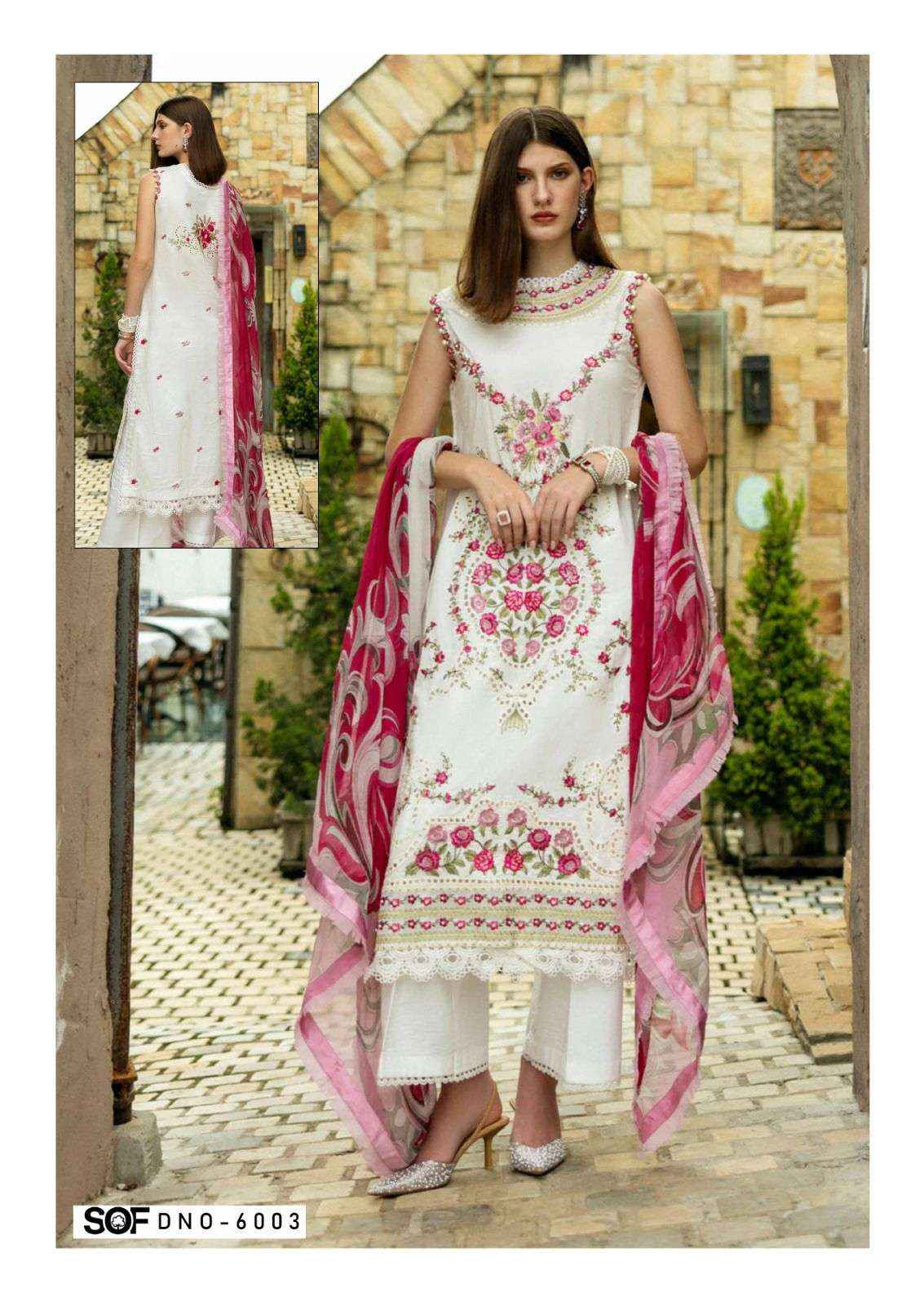SHREE OM FAB ALIYA B VOL 6 LAWN COTTON DIGITAL PRINTS SUIT WHOLESALE PRICE ( 6 PCS CATALOG )